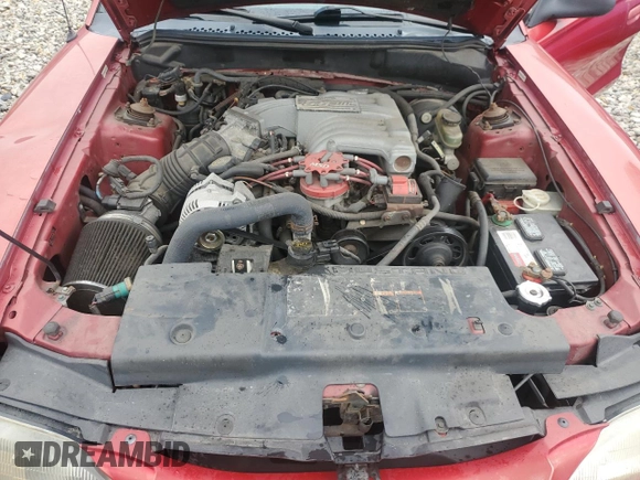 1994 Ford Mustang GT z VIN 1FALP42T4RF206722, wystawiony jako Copart lot #58957715 z przebiegiem 120 236 mil mil oraz Czysty tytuł • Clean title. Historia ofert i sprzedaży dostępna na DreamBid. Obrazek 11.