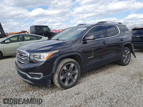 2017 GMC Acadia SLT z VIN 1GKKNWLS8HZ265156, wystawiony jako Copart lot #50055845 z przebiegiem 147 001 mil mil oraz Szkoda całkowita • Salvage title. Historia ofert i sprzedaży dostępna na DreamBid. Obrazek 1.