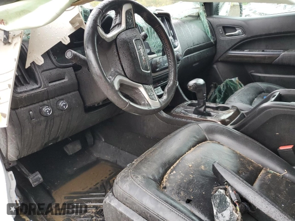 2018 GMC Canyon 4WD SLT with VIN 1GTG6DEN8J1266757, listed as a Copart auction lot 54166315 with Not provided miles and Salvage title. Bid and sale history available at DreamBid. Image 8.
