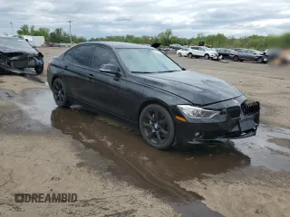 2014 BMW 3 Series 335i xDrive with VIN WBA3B9G58ENR92196, listed as a Copart auction lot 56124525 with 135,651 mi miles and Salvage title. Bid and sale history available at DreamBid. Image 4.