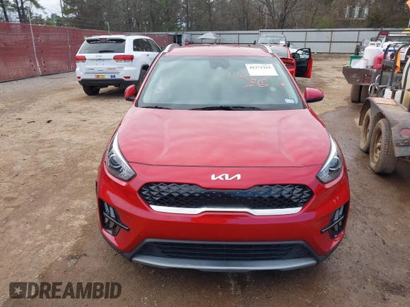 2022 Kia Niro LXS with VIN KNDCB3LC6N5524603, listed as a IAAI auction lot 41371264 with 104,130 mi miles. Bid and sale history available at carsss.com. Image 12.