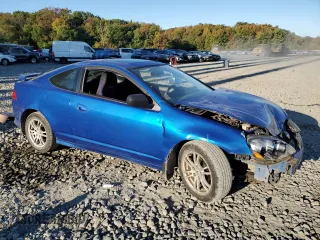 2006 Acura RSX with VIN JH4DC54846S019412, listed as a Copart auction lot 75256444 with 197,806 mi miles and Salvage Title. Bid and sale history available at carsss.com. Image 4.