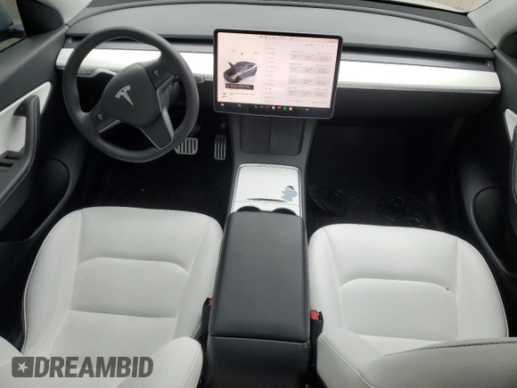 2022 Tesla Model Y Performance with VIN 7SAYGDEF2NF416730, listed as a Copart auction lot 47657945 with 40,738 mi miles and Salvage Title. Bid and sale history available at DreamBid. Image 8.