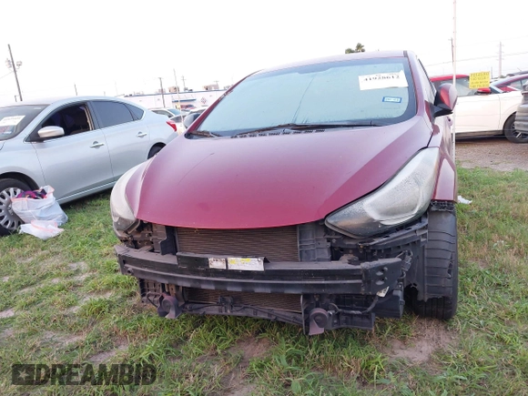 2016 Hyundai Elantra SE with VIN 5NPDH4AE2GH751769, listed as a IAAI auction lot 41928612 with 125,820 mi miles. Bid and sale history available at carsss.com. Image 13.