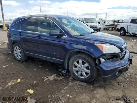 2008 Honda CR-V EX-L with VIN JHLRE48758C030240, listed as a Copart auction lot 51547375 with 12,356 mi miles and Clean Title. Bid and sale history available at carsss.com. Image 4.
