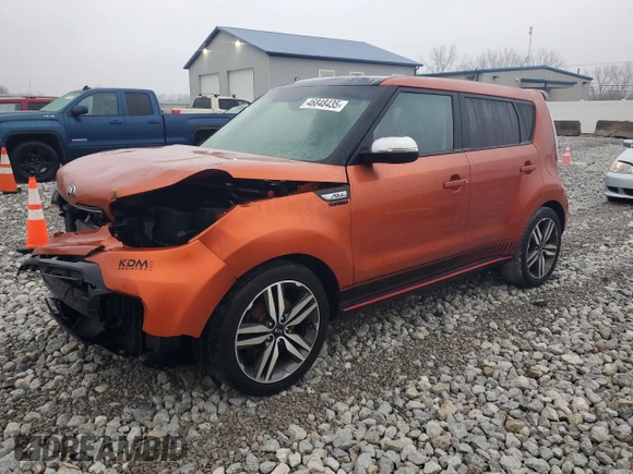 2018 Kia Soul ! with VIN KNDJX3AA5J7588446, listed as a Copart auction lot 46848435 with 78,709 mi miles and Salvage Title. Bid and sale history available at carsss.com. Image 1.