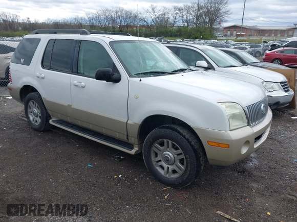 2005 Mercury Mountaineer Convenience z VIN 4M2DU86K15ZJ26605, wystawiony jako IAAI lot #41831527 z przebiegiem 211 080 mil mil oraz . Historia ofert i sprzedaży dostępna na DreamBid. Obrazek 1.