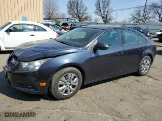 2014 Chevrolet Cruze LS with VIN 1G1PB5SH6E7481792, listed as a Copart auction lot 48857475 with 122,821 mi miles and Salvage Title. Bid and sale history available at carsss.com. Image 1.