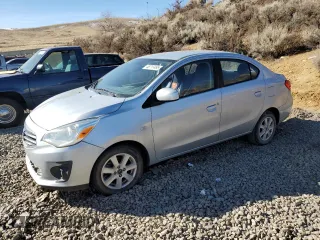 2018 Mitsubishi Mirage G4 ES with VIN ML32F3FJ1JHF06891, listed as a Copart auction lot 46717495 with 136,493 mi miles and Salvage Title. Bid and sale history available at carsss.com. Image 1.