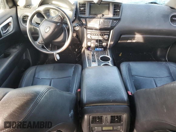 2015 Nissan Pathfinder SV with VIN 5N1AR2MN9FC722484, listed as a Copart auction lot 48152865 with 158,445 mi miles and Salvage Title. Bid and sale history available at carsss.com. Image 8.