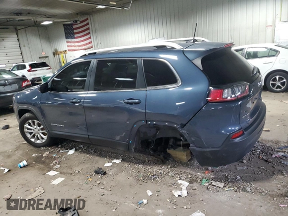 2019 Jeep Cherokee Latitude with VIN 1C4PJMCB2KD484202, listed as a Copart auction lot 51610175 with 44,299 mi miles and Salvage Title. Bid and sale history available at carsss.com. Image 2.