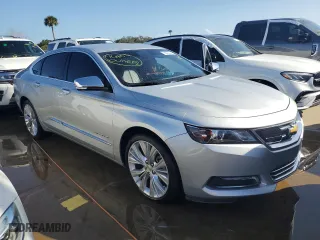 2018 Chevrolet Impala Premier with VIN 2G1125S32J9108252, listed as a Copart auction lot 76022744 with 0 mi miles and Salvage Title. Bid and sale history available at carsss.com. Image 4.