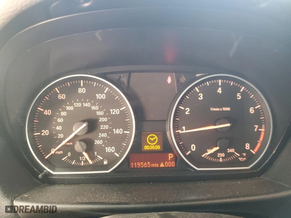 2009 BMW 1 Series 135i with VIN WBAUC735X9VK95095, listed as a Copart auction lot 41905345 with 119,565 mi miles and Salvage Title. Bid and sale history available at carsss.com. Image 9.
