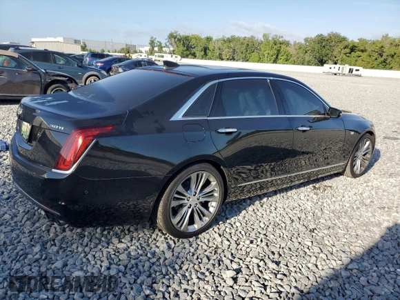 2018 Cadillac CT6 Sport AWD z VIN 1G6KP5R67JU134591, wystawiony jako Copart lot #54928775 z przebiegiem 104 970 mil mil oraz Szkoda całkowita • Salvage title. Historia ofert i sprzedaży dostępna na DreamBid. Obrazek 3.