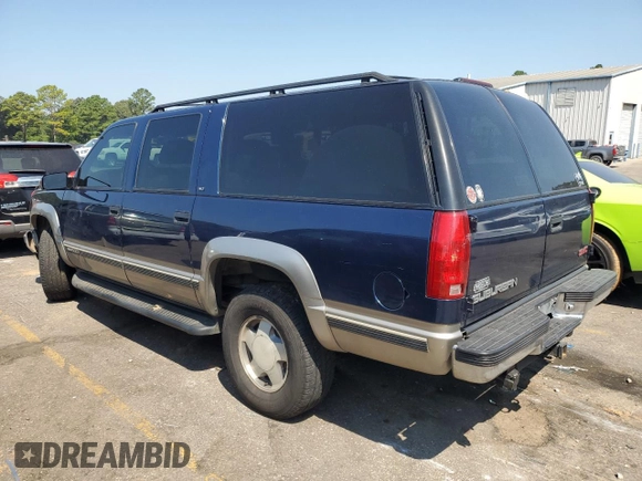 1999 GMC Suburban z VIN 3GKFK16R2XG544767, wystawiony jako Copart lot #67078414 z przebiegiem 154 145 mil mil oraz Szkoda całkowita • Salvage title. Historia ofert i sprzedaży dostępna na DreamBid. Obrazek 2.