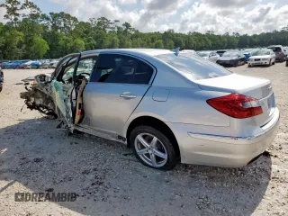 2013 Hyundai Genesis 3.8L z VIN KMHGC4DD3DU220138, wystawiony jako Copart lot #58619845 z przebiegiem 147 885 mil mil oraz Szkoda całkowita • Salvage title. Historia ofert i sprzedaży dostępna na DreamBid. Obrazek 2.