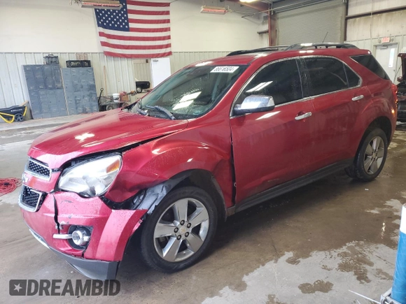 2013 Chevrolet Equinox LTZ with VIN 2GNFLFE36D6156264, listed as a Copart auction lot 86616504 with 191,192 mi miles and Salvage Title. Bid and sale history available at carsss.com. Image 1.