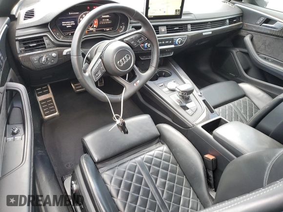 2018 Audi S5 Prestige z VIN WAUR4AF51JA093401, wystawiony jako Copart lot #75174444 z przebiegiem 67 483 mil mil oraz Szkoda całkowita • Salvage title. Historia ofert i sprzedaży dostępna na DreamBid. Obrazek 8.