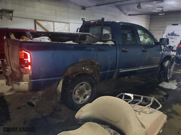 2006 Dodge Ram 3500 SLT with VIN 3D7LX38C96G187872, listed as a Copart auction lot 44770205 with 0 mi miles and Salvage Title. Bid and sale history available at carsss.com. Image 3.