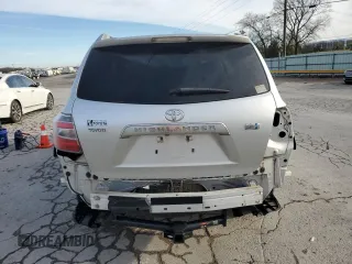 2009 Toyota Highlander Hybrid with VIN JTEEW41A692028515, listed as a Copart auction lot 49816825 with 93,475 mi miles and Salvage Title. Bid and sale history available at carsss.com. Image 6.