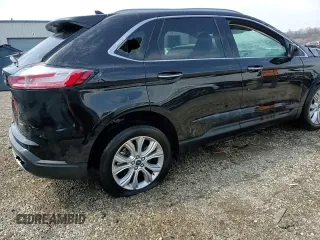 2022 Ford Edge Titanium with VIN 2FMPK4K91NBA74220, listed as a Copart auction lot 52184665 with 9,391 mi miles and Salvage Title. Bid and sale history available at carsss.com. Image 15.