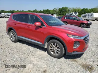 2020 Hyundai Santa Fe SE with VIN 5NMS23AD2LH191690, listed as a Copart auction lot 53846625 with 214,438 mi miles and Salvage title. Bid and sale history available at DreamBid. Image 4.