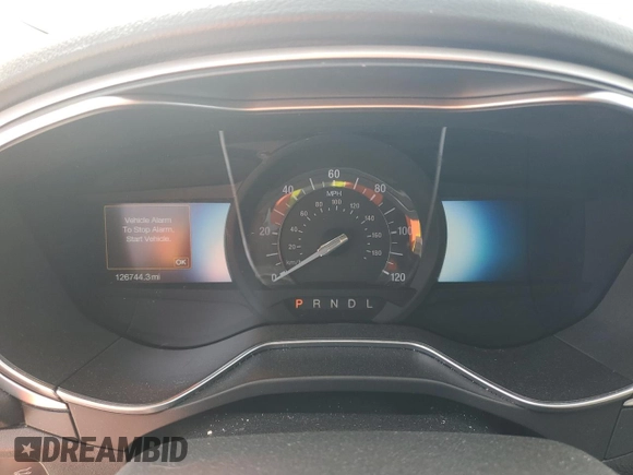 2016 Ford Fusion SE Hybrid with VIN 3FA6P0LU5GR397810, listed as a Copart auction lot 45600875 with 126,744 mi miles and Salvage Title. Bid and sale history available at carsss.com. Image 9.