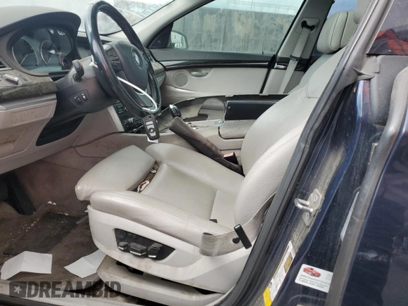 2011 BMW 5 Series GT 535i with VIN WBASN2C53BC201628, listed as a Copart auction lot 72281814 with 125,210 mi miles and Salvage Title. Bid and sale history available at carsss.com. Image 7.