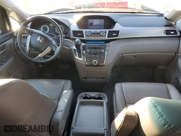 2012 Honda Odyssey Touring with VIN 5FNRL5H96CB144690, listed as a Copart auction lot 81511844 with 44,030 mi miles and Salvage Title. Bid and sale history available at carsss.com. Image 8.