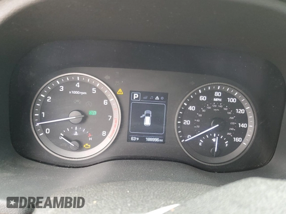 2018 Hyundai Tucson SEL with VIN KM8J3CA43JU607482, listed as a Copart auction lot 55292165 with 188,996 mi miles and Clean title. Bid and sale history available at DreamBid. Image 9.
