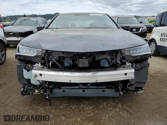 2018 Acura TLX with VIN 19UUB2F32JA010096, listed as a Copart auction lot 54727405 with 64,240 mi miles and Salvage Title. Bid and sale history available at carsss.com. Image 5.