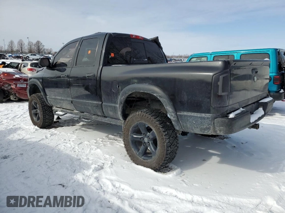 2006 Dodge 1500 SLT with VIN 1D7HU18296J208924, listed as a Copart auction lot 45958055 with 161,227 mi miles and Salvage Title. Bid and sale history available at DreamBid. Image 2.