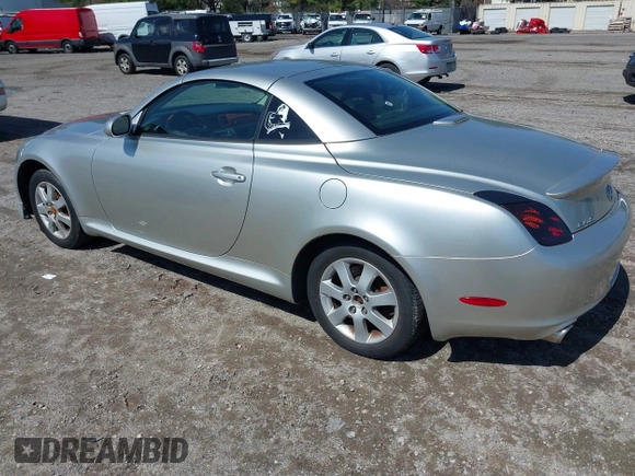 2005 Lexus SC 430 z VIN JTHFN48Y450071558, wystawiony jako IAAI lot #41939636 z przebiegiem 158 402 mil mil oraz . Historia ofert i sprzedaży dostępna na DreamBid. Obrazek 3.