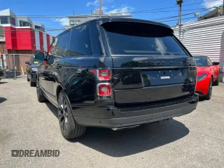 2021 Land Rover Range Rover with VIN SALGS4RY1MA427611, listed as a Copart auction lot 53077833 with 7,415 mi miles and . Bid and sale history available at DreamBid. Image 3.