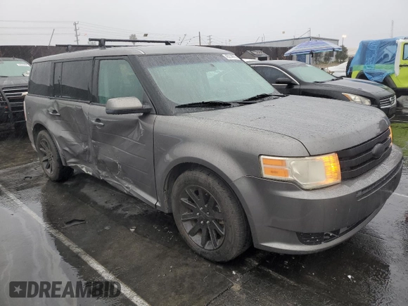 2009 Ford Flex SEL with VIN 2FMEK62C99BB07324, listed as a Copart auction lot 45214875 with 181,008 mi miles and Salvage Title. Bid and sale history available at carsss.com. Image 4.