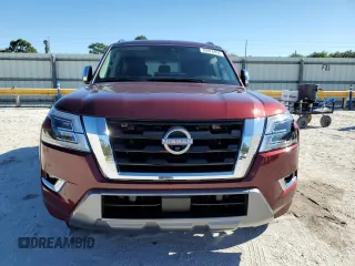 2023 Nissan Armada Platinum with VIN JN8AY2CC4P9182942, listed as a Copart auction lot 83976494 with 12,506 mi miles and Salvage Title. Bid and sale history available at carsss.com. Image 5.