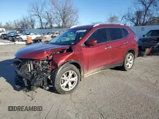2016 Nissan Rogue S with VIN 5N1AT2MV1GC740366, listed as a Copart auction lot 88137305 with 76,605 mi miles and Salvage Title. Bid and sale history available at DreamBid. Image 1.