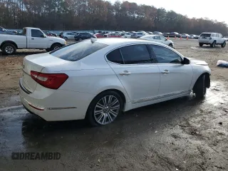 2015 Kia Cadenza Premium with VIN KNALN4D77F5190448, listed as a Copart auction lot 85094084 with 94,277 mi miles and Salvage Title. Bid and sale history available at carsss.com. Image 3.