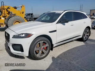 2017 Jaguar F-Pace S with VIN SADCM2BV4HA499031, listed as a Copart auction lot 56842135 with 163,021 mi miles and Clean Title. Bid and sale history available at DreamBid. Image 1.