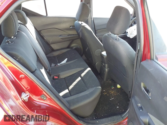 2020 Nissan Kicks SV with VIN 3N1CP5CV7LL486250, listed as a IAAI auction lot 41640578 with 93,191 mi miles and . Bid and sale history available at carsss.com. Image 8.