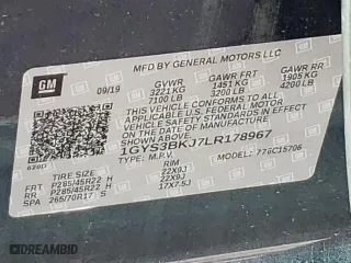 2020 Cadillac Escalade Luxury with VIN 1GYS3BKJ7LR178967, listed as a Copart auction lot 48310755 with 94,579 mi miles and Salvage Title. Bid and sale history available at carsss.com. Image 14.