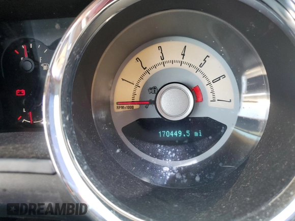 2010 Ford Mustang V6 with VIN 1ZVBP8AN1A5131923, listed as a Copart auction lot 53170985 with 170,449 mi miles and Salvage Title. Bid and sale history available at DreamBid. Image 9.