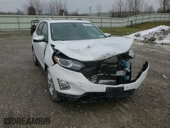 2021 Chevrolet Equinox Premier with VIN 3GNAXXEV8MS181822, listed as a Copart auction lot 84245104 with 24,642 mi miles and Non repairable. Bid and sale history available at DreamBid. Image 12.