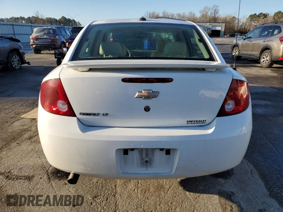 2005 Chevrolet Cobalt LT with VIN 1G1AZ54FX57562453, listed as a Copart auction lot 48480105 with 191,567 mi miles and Salvage Title. Bid and sale history available at DreamBid. Image 6.