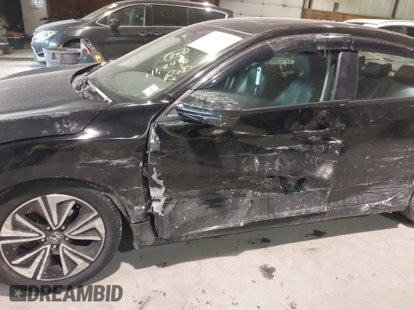 2016 Honda Civic Sedan EX-L with VIN 19XFC1F75GE210803, listed as a IAAI auction lot 41424370 with 111,848 mi miles. Bid and sale history available at carsss.com. Image 6.