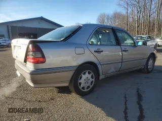 1999 Mercedes-Benz C 230/260/280/320 with VIN WDBHA24G5XA732906, listed as a Copart auction lot 43922435 with 122,313 mi miles and Salvage Title. Bid and sale history available at carsss.com. Image 3.