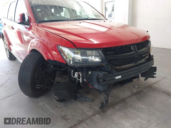 2018 Dodge Journey Crossroad with VIN 3C4PDCGG0JT166725, listed as a IAAI auction lot 42763615 with 123,032 mi miles and . Bid and sale history available at DreamBid. Image 6.