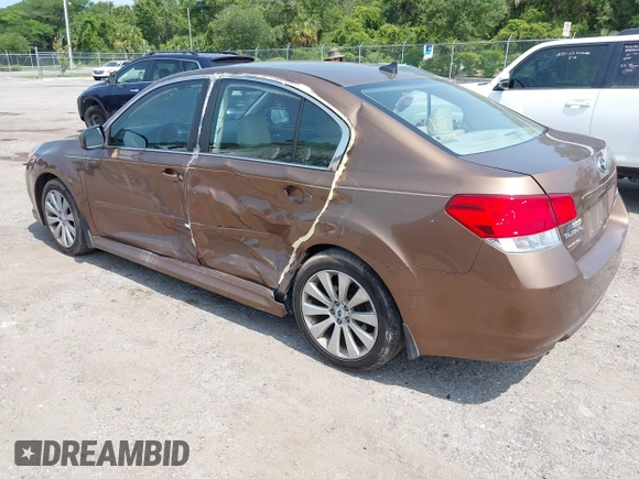 2012 Subaru Legacy Limited z VIN 4S3BMBL65C3015007, wystawiony jako IAAI lot #42336608 z przebiegiem 122 049 mil mil oraz . Historia ofert i sprzedaży dostępna na DreamBid. Obrazek 3.