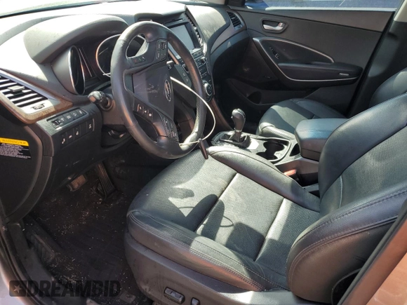 2018 Hyundai Santa Fe Ultimate with VIN 5XYZWDLA2JG515370, listed as a Copart auction lot 47178355 with Not provided miles and Salvage title. Bid and sale history available at DreamBid. Image 7.