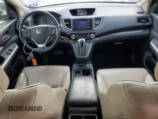 2015 Honda CR-V EX-L with VIN 2HKRM3H76FH523985, listed as a Copart auction lot 51596405 with 139,428 mi miles and Salvage Title. Bid and sale history available at carsss.com. Image 8.
